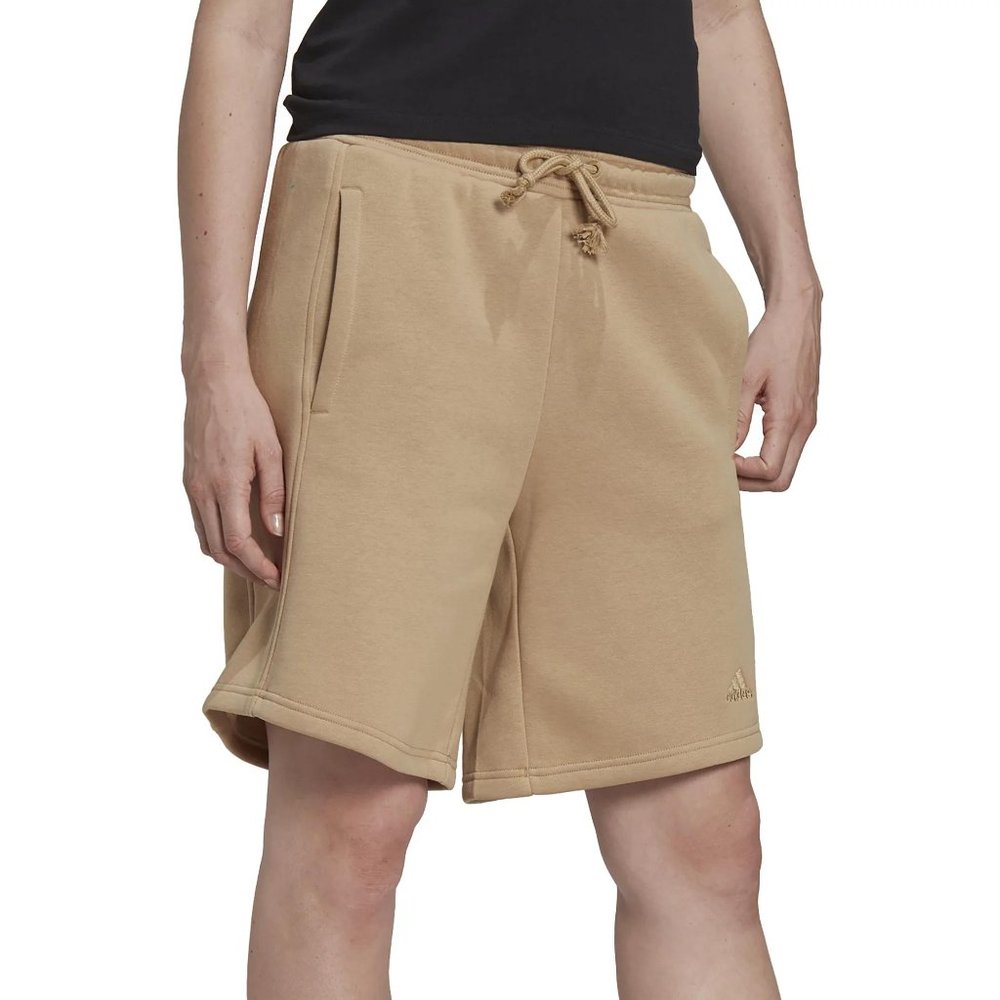 NWT adidas Women's Sportswear ALL SZN Fleece Shorts - Picture 3 of 5